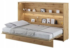 Półkotapczan 120x200 Bed Concept BC-05 Dąb Artisan