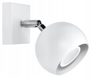Lampa Ścienna Regulowany KINKIET OCULARE Biały LED