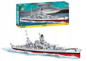 Klocki Cobi 4818 Niemiecki Pancernik Scharnhorst
