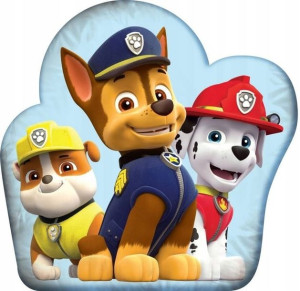 Poduszka Kształtka Dziecięca Psi Patrol Paw Pieski