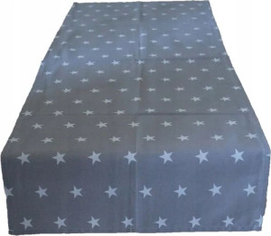 Bieżnik Obrus 40x120 Bawełniany Gwiazdki Gwiazdy
