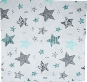 Bawełniana Poszewka 40x40 Gwiazdki Gwiazdy Stars