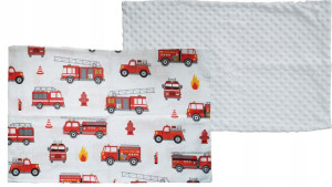Poszewka na Poduszkę 40x60 Minky Straż Pożarna Car