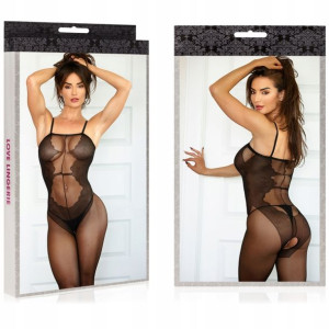 Sex Bodystocking Na Ramiączkach Z Otwartym Krokiem