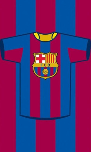 Ręcznik Do Przedszkola 30x50 Imię Haft Barcelona
