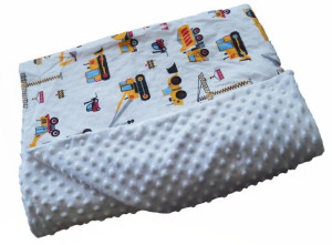 Koc Dwustronny Kocyk 75x100 Wiele Wzorów Minky