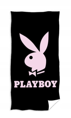 Ręcznik Bawełniany 70x140 Playboy Play Króliczek
