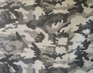 Tkanina Bawełniana Pościelowa Moro Wojsko Military