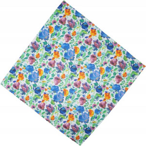 Serwetka Serweta Bawełniana Kwiaty Kwiatki 80x80