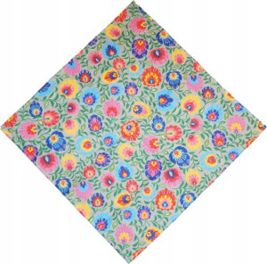 Serwetka Serweta Bawełniana Folk Łowicka 70x70