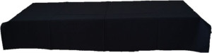 Obrus Bawełniany Czarny Czerń 140x240 Bawełna