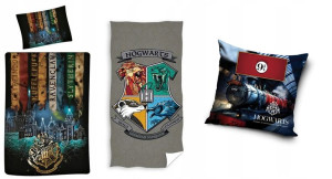 Pościel 140x200 Harry Potter + Ręcznik + Poduszka