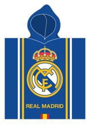 PONCZO OKRYCIE KĄPIELOWE 55x110 Real Madryt Madrid