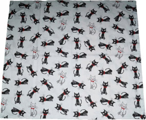 Bawełniana Poszewka 70x80 Koty Kotki z Kotami Cat