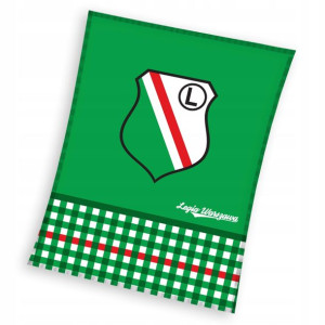 Koc 110x140 Polarowy Legia Warszawa Warsaw Kocyk