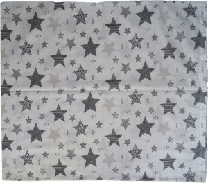 Bawełniana Poszewka 70x80 Gwiazdki Gwiazdy Stars