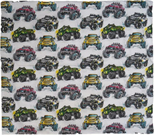 Poszewka na Poduszkę 70x80 Jeep Monster Truck Auta