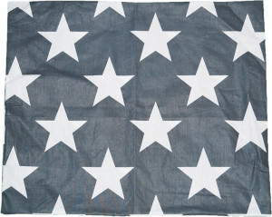Bawełniana Poszewka 50x60 Gwiazdki Gwiazdy Stars
