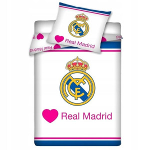 Pościel 160x200 Real Madryt Madrid Dziecięca RMCF