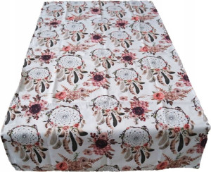 Bieżnik Obrus Kwiaty 60x140 Bawełniany Łapacz Snów