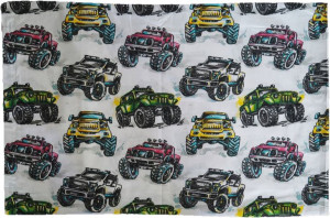 Bawełniana Poszewka 40x60 Jeep Monster Truck Auta