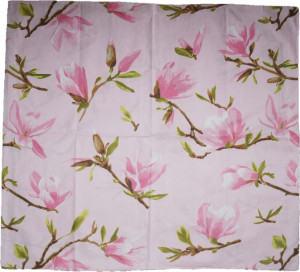 Poszewka na Poduszkę 70x80 Kwiaty Kwiatki Magnolia