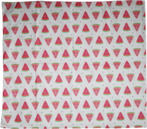 Bawełniana Poszewka 70x80 Arbuzy Owoce Owoc Arbuzy