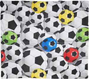 Poszewka na Poduszkę 70x80 Piłki Piłka Nożna Ball