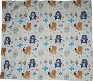 Poszewka na Poduszkę 70x80 Miś Lis Zajączek Lisek