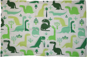 Bawełniana Poszewka 40x60 Dino Dinozaury Dinusie