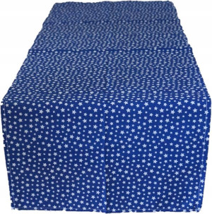 Bieżnik Obrus 40x120 Bawełniany Gwiazdki Gwiazdy