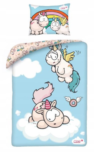 Jednorożec Pościel 100x135 Dziecięca Unicorn Nici