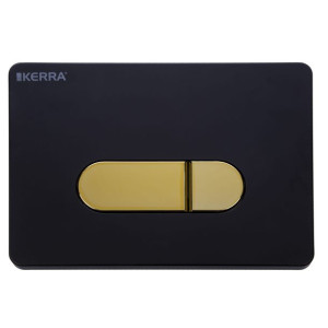Przycisk dwudzielny Pacific Back/Gold do stelaża K-50 Slim KERRA