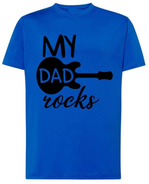 My Dad Rocks Dzień Ojca Prezent Rozm.4XL