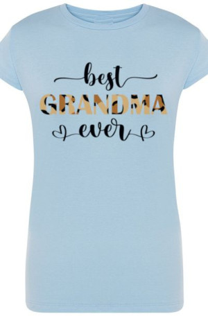 Najlepsza Babcia Damski T-Shirt Dzień Babci r.XXL