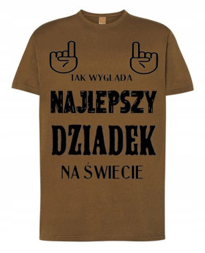 Najlepszy Dziadek Koszulka Prezent r.XL