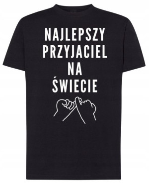 Najlepszy Przyjaciel T-Shirt Prezent Rozm.5XL