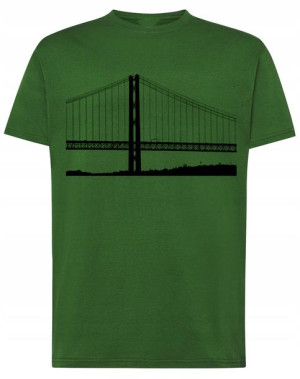 Most Modny T-shirt Grafika Męski Rozm.S