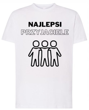 Najlepsi Przyjaciele T-Shirt Prezent Rozm.3XL