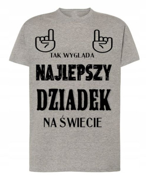 Najlepszy Dziadek Koszulka Prezent r.XS