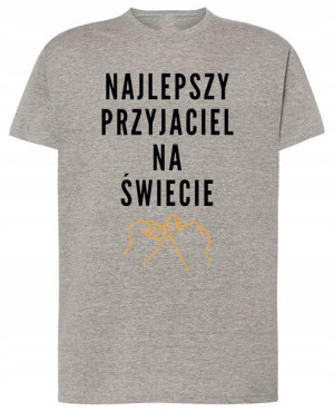 Najlepszy Przyjaciel T-Shirt Prezent Rozm.S