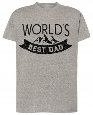 Najlepszy Tata T-shirt Dzień Ojca Rozm.M
