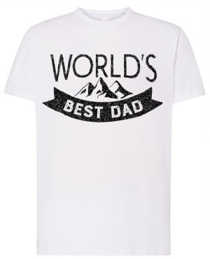 Najlepszy Tata T-shirt Dzień Ojca Rozm.XS