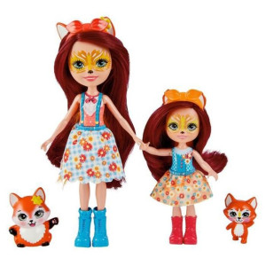Enchantimals - Felicity Fox i Little Sister - Lalka