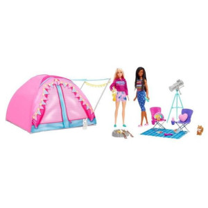 BARBIE - Zestaw Kempingowy I 2 Lalki - Lalka - 3 lata i +