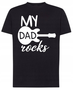 My Dad Rocks Dzień Ojca Prezent Rozm.3XL