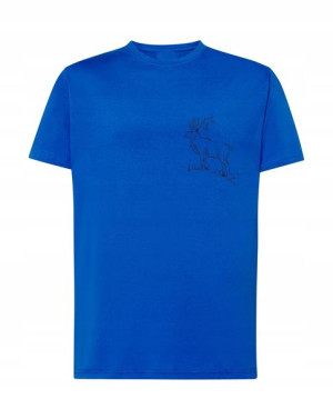 Myśliwski T-shirt Nadruk Jeleń Na Piersi Rozm Xs