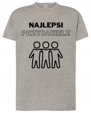 Najlepsi Przyjaciele T-Shirt Prezent Rozm.5XL
