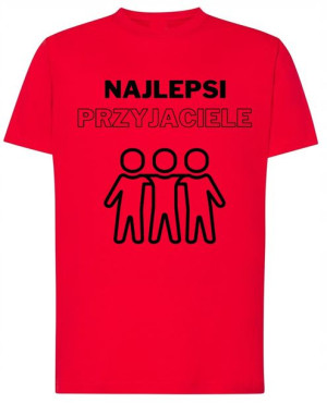 Najlepsi Przyjaciele T-Shirt Prezent Rozm.M