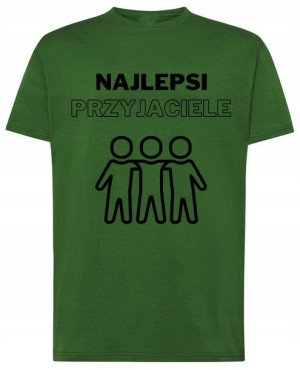 Najlepsi Przyjaciele T-Shirt Prezent Rozm.XL